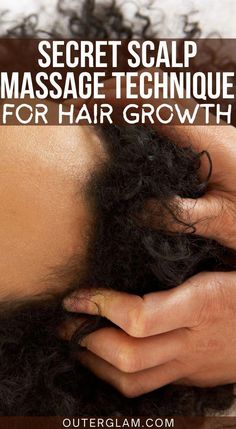 Scalp Massage For Hair Growth, Routine For Hair Growth, Scalp Massage Techniques, Hair Growth Massage, Promoting Hair Growth, Massage Routine, Home Remedies For Warts, Warts Remedy, Faster Hair Growth