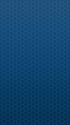 a blue background with hexagonal shapes