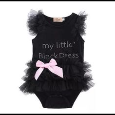 Onesie With Tutu Every Girl Needs A Little Black Dress ! Sleeveless Bodysuit Outfit, Jumpsuit Outfit Summer, Black Jumpsuit Dress, Jumpsuit Outfits, Bodysuit Dress, Body Suit Outfits, Bodysuit Fashion