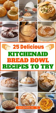 25 delicious kitchen and bread bowl recipes to try for the perfect dessert or appetizer