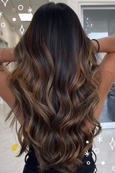 Dark Brown Hair Balayage, Balayage Hair Caramel, Long Hair Color, Brunette Balayage Hair