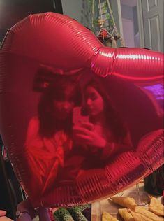 Valentines Couple Aesthetic, Sapphic Valentines Day, Valentines Vintage Aesthetic, Valentines Selfie Ideas, Grunge Valentines, Aesthetic Galentines, Valentine Pics, Valentines Selfie, Balloon Poses