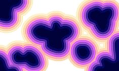 an image of abstract shapes in purple and pink