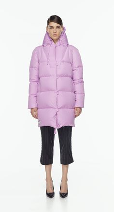 Down coat "Unicorn" lavender MARCHI  348 USD