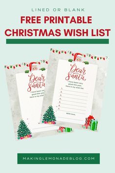 Make holiday magic with this adorable free printable Christmas wish list for kids! 📝🎄 Perfect for writing letters to Santa, it’s fun, festive, and easy to download. Keep kids organized and add a touch of joy to your holiday traditions! Letters To Santa, Christmas Wish List, Writing Letters, Christmas Wish, Thanksgiving Table Settings, Free Christmas Printables