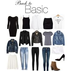 comment habiller tendances Capsule Wardrobe Basics, Basic Wardrobe, Google Plus, Summer Capsule Wardrobe, Mode Casual