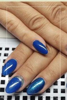 Royal Blue Chrome Nails Royal Blue Chrome Nails, Blue Chrome Nails