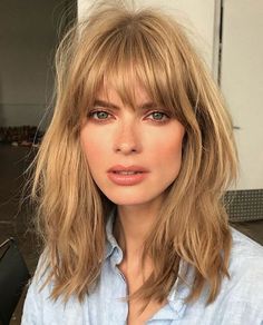 Fringe Bangs are Back and It Looks Good On Everyone Bob Lung, Cool Short Hairstyles, Hair Haircuts, Shag Haircut, Hair Stuff, Haircuts With Bangs, Long Bob