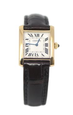 CARTIER TANK FRANCAISE 18K YELLOW GOLD WATCH REF:1821 CASE:25MM SKU:8-23 SERVICED/POLISHED AFTERMARKET STRAP/ORIGINAL BUCKLE 100% AUTHENTIC WITH BOX AND PAPERS Vintage Cartier Watch For Formal Occasions, Vintage Cartier Yellow Gold Watch, Vintage Yellow Gold Cartier Watch, Cartier Gold Watches For Formal Occasions, Cartier Gold Watch With Rectangular Dial, Gold Cartier Watch With Rectangular Dial, Designer Gold Watches With Chronometer, Luxury Gold Cartier Watch, Classic Yellow Gold Watch For Gift