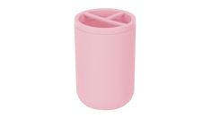 Purple, Tiny Dreamers Plastic Pink Toothbrush Holder, Purple | At Home Plastic 4.4" Pink Toothbrush Holder Pink Toothbrush, Toothbrush Holder, Bathroom Accessories, Brushing Teeth, At Home, Purple, Pink