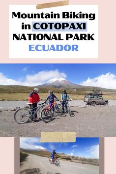 mountain biking in cotopaxi national park, ecuador - cover image