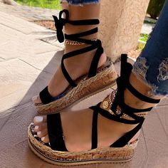 Straw Sandals, Snake Shoes, Casual Summer Sandals, Basic Heels, Platform Wedge Heels, Womens Sandals Wedges, Platform Sandals Heels, Flip Flop Shoes