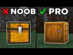 an image of a minecraft box with noob and pro in the bottom right corner