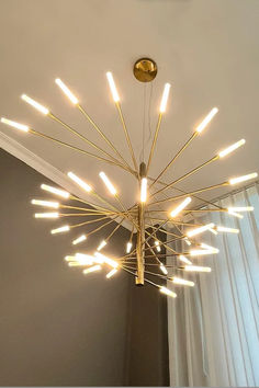 Modern Spiral Chandelier The Grace, Modern Chandelier, Floor Lamp Table