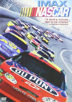 the movie poster for nascar featuring many cars