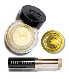 Bobbi Brown Bobbi´s Secret Weapons Everything You Need For Healthy, Glowing Skin Bobbi Brown Skin Foundation, Priming Moisturizer, Skin Foundation, Environmental Damage, Healthy Glowing Skin, Stick Foundation, Vitamin E Oil, Foundation Brush, Facial Oil