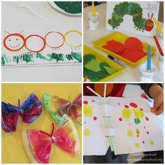 the very hungry caterpillar crafts for kids