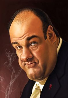 Gandolfini_Soprano James Gandolfini, Comic Face, Caricature Sketch, Tony Soprano, Animal Illustration Art, Actor James, Caricature Artist