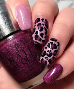 We've compiled a list of 31 leopard print nail designs and arts that you'll love in this post. Enjoy browsing through each one of them! Nail Art Leopard Print, Animal Print Short Nails, Pink Leopard Print Nails Acrylic, Gelnagels Ideas, Fall Animal Print Nails, Berry Colored Nails, Berry Nails Design, Leopard Print Nails Fall, Colorful Cheetah Print Nails