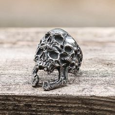 The Skull, Stainless Steel Ring, Buy 2 Get 1 Free, Stainless Steel Rings, Steel Ring, Stainless Steel, Ring