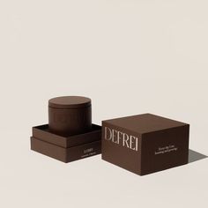 DEFREI | plant based luxury scented candles in 2024 | Scented candles luxury, Hand candle, Candle packaging #Candle_Box_Design #Luxury_Candle_Brands #Modern_Packaging_Design #Concrete_Candles