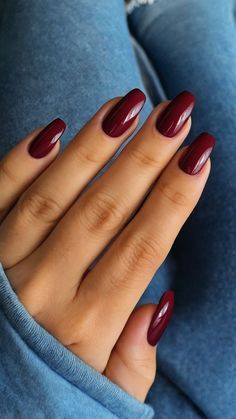 trendy burgundy nail designs in dark red hues for a polished look From classy black and short French tips to chrome and acrylic short nails these elegant nail art ideas are perfect for your next manicure Boost your nail game with sophisticated burgundy nail designs.
#burgundynails #nailtypes #nail shape chart #nudenails
#minimalistnails #frenchnails #winenails #winerednails
#unghiebordeauxgel #redwinenails #unghiebordeaux Burgundy Short Nail Designs, Short Coffin Burgundy Nails, Winter Nails Elegant, Maroon Dip Nails, Deep Red Nails Short, Dark Red Nails Christmas, Plum French Tip Nails, Deep Red Nails Acrylic, Winter Nails Burgundy