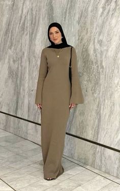 Dress Hijab Outfit, Satin Dress Hijab, Dressing Outfits, Eid Outfits, Muslim Outfits Casual, Modest Summer Outfits, Muslim Women Fashion, Party Fits