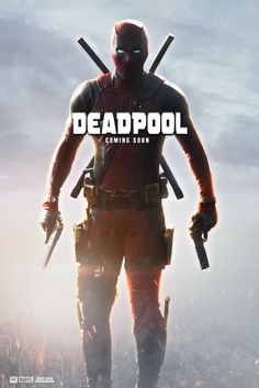 Deadpool Movie Poster, Deadpool 2016, Marvel Characters Art, Movies 2016, Marvel Comic Character, Marvel Films