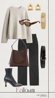 #fall #fashion #style #clothing Fall Outfits Quiet Luxury, Happy Hour Fall Outfit, Fall Corporate Casual Outfits, Casual Dressy Fall Outfits, Winter Clothes Inspo Outfit, Fall Charleston Outfit Ideas, Winter Fashion Capsule, Paris Outfit Inspo Fall, Nyc Going Out Outfit Night Fall