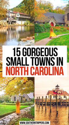 15 Gorgeous Small Towns In North Carolina North Carolina Bucket List, Carolina Mountains, North Carolina Mountains, Usa Travel Guide, Amazing Travel Destinations, Road Trip Fun, United States Travel, Best Places To Travel