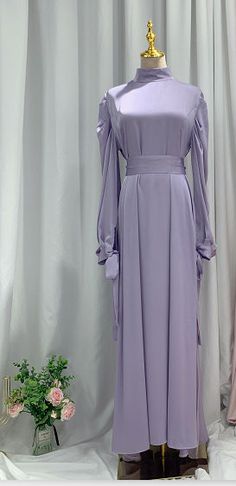 Dress For Eid, Intellectual Style, Type Collage, Purple Maxi Dress, Purple Maxi