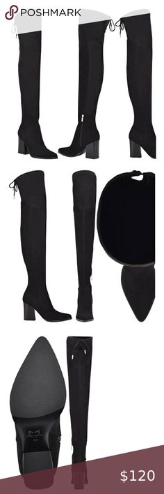 marc fisher octavie grey over the knee tie boots Tie Boots, Marc Fisher, Boot Shop, Over The Knee, Over Knee Boot, Side Zip, The Knee, Block Heels, Black Jeans