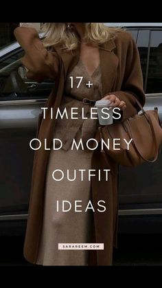 Designer Outfit Inspiration, Cute Fall Outfits Classy, Black Tan And White Outfit, Subtle Elegant Outfit, Chic Work Event Outfit, Classic Women Outfits Classy, Old Money Baddie Outfits, Old Money Paris Outfit, Brown Outfit Monochrome