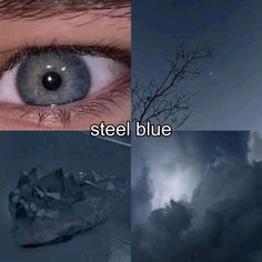 Steel Blue Eyes Aesthetic, Steel Blue Aesthetic, Colour Dictionary, Steel Blue Eyes, Blue Green Eyes, Eyes Color