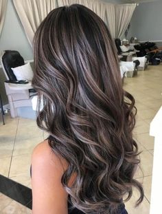 Brunette Hair Cuts, Ash Blonde Hair Colour, Ash Blonde Balayage, Blond Balayage, Beautiful Hair Color, Brown Blonde Hair