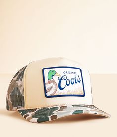 American Needle Coors Mallard Camo Trucker Hat - Cream/Green , Men's Sand Embroidered patch snapback hat One size fits most. 100% Polyester. Apparel & Accessories > Clothing Accessories > Hats Camo Trucker Hat, Hat Cream, Ducks Unlimited, Mens Trucker Hat, Womens Camo, Camo Hats, Hat For Men, Men's Hats, Hat For Man