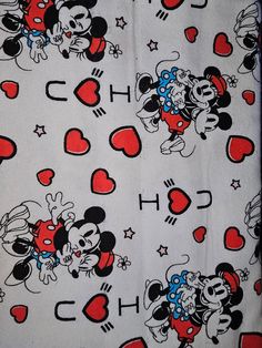 Mickey & Mininie Mouse themed baby blanket. 40 inches by 36 inches. Cotton flannel. Baby Minnie Mouse, Baby Mouse, Mickey Minnie Mouse, Cotton Flannel, Baby Blanket, Blankets & Throws, Minnie Mouse, Gift Card, Etsy Accessories