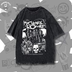 Retro T-Shirt, Oversized Streetwear, Black Grunge Punk Emo Rock Clothing, Harajuku Style. ➡️ This vintage retro washed cotton T-shirt is the perfect way to express your unique style. Crafted from high-quality soft cotton, it's comfortable to wear and features a relaxed fit. You can choose from our selection of aesthetic gothic, grunge, and Y2K prints to get a truly unique T-shirt. 🎁 The perfect gift for fans and enthusiasts of grunge, punk, rock, gothic, and emo. ➡️ Features: ・Made of Cotton. ・ Oversized Punk T-shirt With Letter Print, Grunge Short Sleeve T-shirt For Concert, Vintage Graphic Print T-shirt For Alternative Fashion, Punk Skull Print T-shirt For Summer, Emo Style Graphic T-shirt For Streetwear, Grunge Skull Print Tops For Concerts, Emo Crew Neck T-shirt With Graffiti Print, Grunge Graffiti Print Crew Neck T-shirt, Black Emo T-shirt For Summer