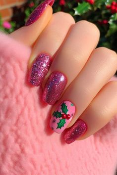 This Christmas, pink is making a splash as a standout fashion trend. Embrace the holiday spirit with 21 stylish pink Christmas nail designs to try in 2024. From soft pastels to bold hues, these trendy designs will make your nails festive and fashionable. #FestiveChallenge Hot Pink Christmas Nails, Pink Christmas Nail Designs, Christmas Nail Trends, Pink Christmas Nail, Hot Pink Christmas, Pink Christmas Nails, Nails Festive, Lily Nails, Pink Gift Wrap