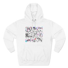 Stay cozy and stylish with this Womens Olivia Rodrigo GUTS Tour Inspired Hoodie. Perfect for beating the cold weather, this premium pullover hoodie is made with a three-panel fleece lining for extra warmth and durability. With a regular fit and a variety of colors to choose from, this hoodie is a must-have for Olivia Rodrigo fans and concert-goers. Great for casual wear or attending music events, making it a perfect gift for holidays, birthdays, and special occasions. Product features - Adjustable hood with drawstrings - Twill tape neck seam for added comfort - Spacious kangaroo pouch pocket - Soft and luxurious fabric composition - Variety of colors to choose from Care instructions - Machine wash: cold (max 30C or 90F) - Do not bleach - Tumble dry: low heat - Iron, steam or dry: low heat Guts Tour, Olivia Rodrigo Guts, Hooded Jumper, Comfy Winter, Music Events, Tour Merch, Music Event, Olivia Rodrigo, Stay Cozy