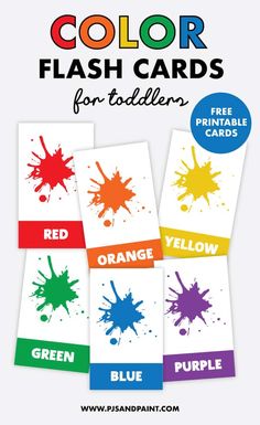 the color flash cards are available for purchase