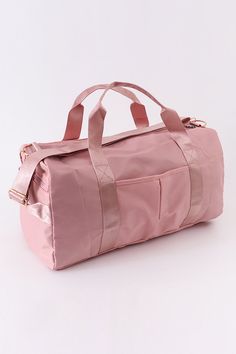 Pink gym bag BAG ONLY! FOR PASTE LETTERS please search LETTERS 100%Nylon 18.5*9*10.23 117031 Pink Nylon Duffle Bag For Everyday Use, Functional Pink Nylon Duffle Bag, Sporty Pink Weekender Bag For Everyday, Sporty Pink Everyday Travel Bag, Sporty Pink Weekender Bag, Pink Nylon Bag With Luggage Sleeve, Pink Nylon Duffle Bag For Gym, Functional Pink Gym Bag For Everyday, Pink Nylon Duffle Bag For School