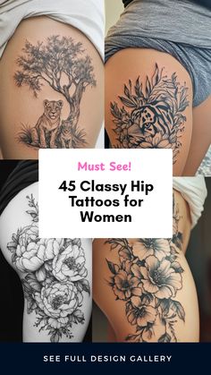 Discover 45 classy hip tattoos for women showing artistic ways of self-expression. The pin features modern styles and deep symbolism with lungful examples.