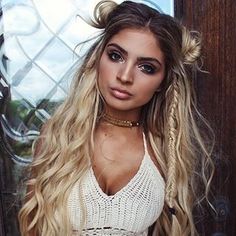 rosa Look Da Festival, Music Festival Hair, Fest Outfits, Easy Summer Hairstyles, Festival Hair, Short Hairstyle, Hairstyles Long, Long Hairstyles, Boho Hairstyles