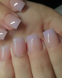 Acrylic Nails Natural, Nail Boutique, Nail Paints, Natural Acrylic Nails, Nagellack Trends, Her Nails, Uñas Acrilicas, Neutral Nails