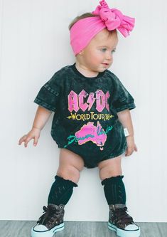 BUY 2 GET 1 FREE Baby Vicks, Austin Outfits, Baby Pics Ideas, Baby Standing, Cricut Clothing, Auntie Era, Girl Halloween Costumes, Goth Baby