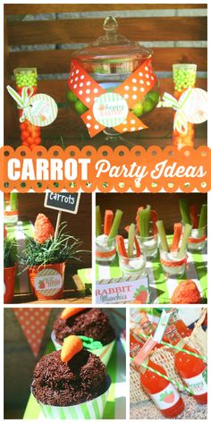 carrot themed party ideas for kids and adults