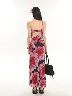 Embrace summer with a touch of elegance in our One Shoulder Floral Maxi Dress with a Back Cut-Out Detail.
Made with lightweight materials, this dress features a vibrant floral pattern that exudes a carefree vacation vibe. Its one-shoulder design coupled with a captivating back cut-out offers a blend of sophistication and charm, perfect for varied stylish outings.
This versatile piece transitions seamlessly from day to night, making it suitable for beach weddings, brunches, or evening events. Acc Tropical Dress For Garden Party Vacation, Tropical Style Dress For Garden Party And Vacation, Tropical Dresses For Garden Party Vacation, Tropical Print Dress For Garden Party Vacation, Floral Print Beachwear Dress For Party, Floral Print Beachwear Maxi Dress For Summer Parties, Beachwear Maxi Dress With Floral Print For Summer Parties, Fitted Floral Print Maxi Dress For Vacation, Tropical Floral Print Maxi Dress For Garden Party