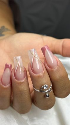 Diva Nails, Blush Nails, Cute Gel Nails, Colorful Nail Designs, Acrylic Nails Coffin, Nara, Nail Designer