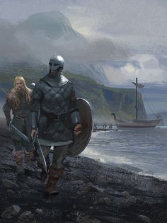 Arte Viking, Art Viking, Germanic Tribes, Norse Myth, Norse Vikings, Viking Art, Viking Age, Viking Warrior, Fantasy Concept Art